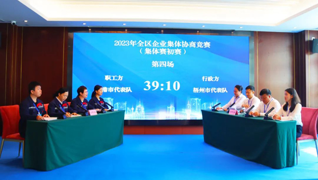 喜報！梧州市在2023年全區(qū)企業(yè)集體協(xié)商競賽中獲獎