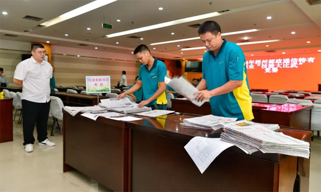 以賽提質(zhì)！2024年梧州郵政通信特有職業(yè)“技能大比武”競賽舉辦
