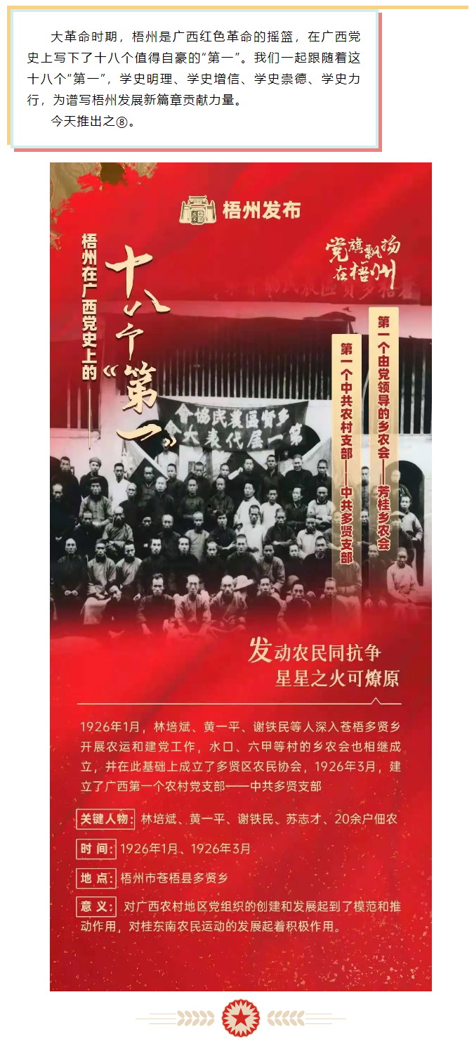 【職工學(xué)黨史】梧州18個(gè)“第一”之⑧丨廣西第一個(gè)中共農(nóng)村支部、第一個(gè)由黨領(lǐng)導(dǎo)的鄉(xiāng)農(nóng)會(huì).png
