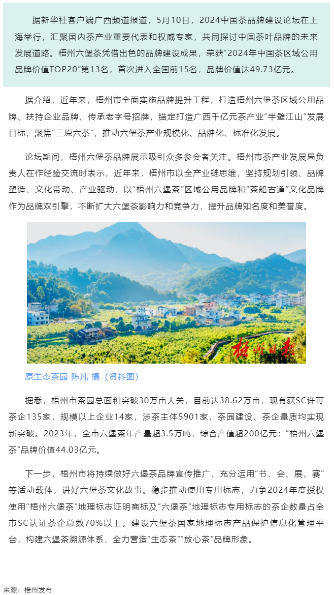 排名全國(guó)第13名！“梧州六堡茶”品牌價(jià)值實(shí)現(xiàn)新突破.png