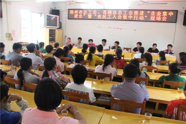 梧州市總工會(huì)、蒼梧縣總工會(huì)推進(jìn)“企業(yè)集中建會(huì)”暨“農(nóng)民工入會(huì)集中行動(dòng)現(xiàn)場會(huì).jpg